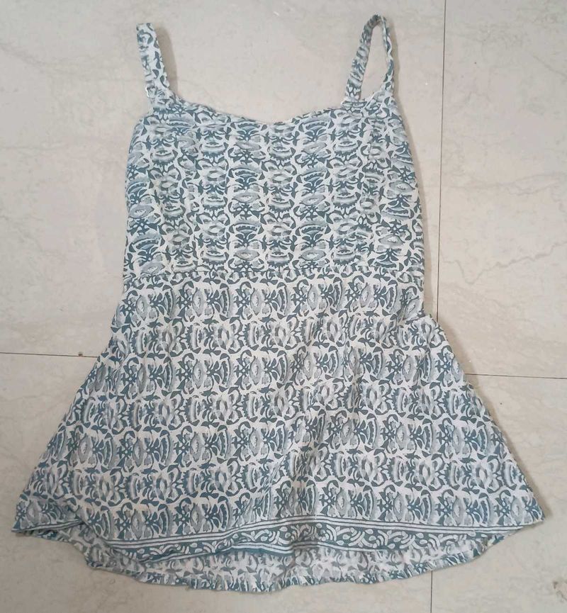 green short kurti