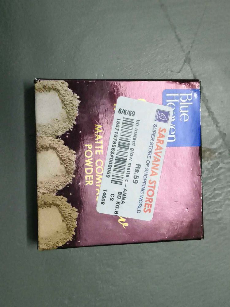 Blue Heaven Matte Compact Powder &amp; cc cream