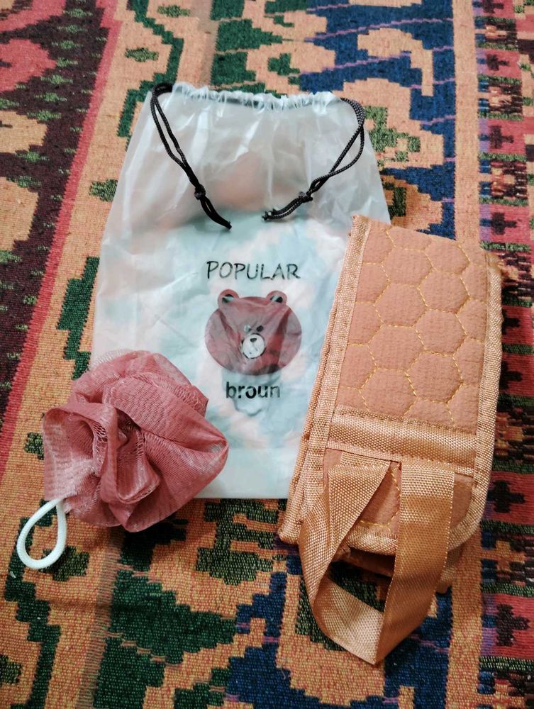 loofah (🎁free silicon face scrub)