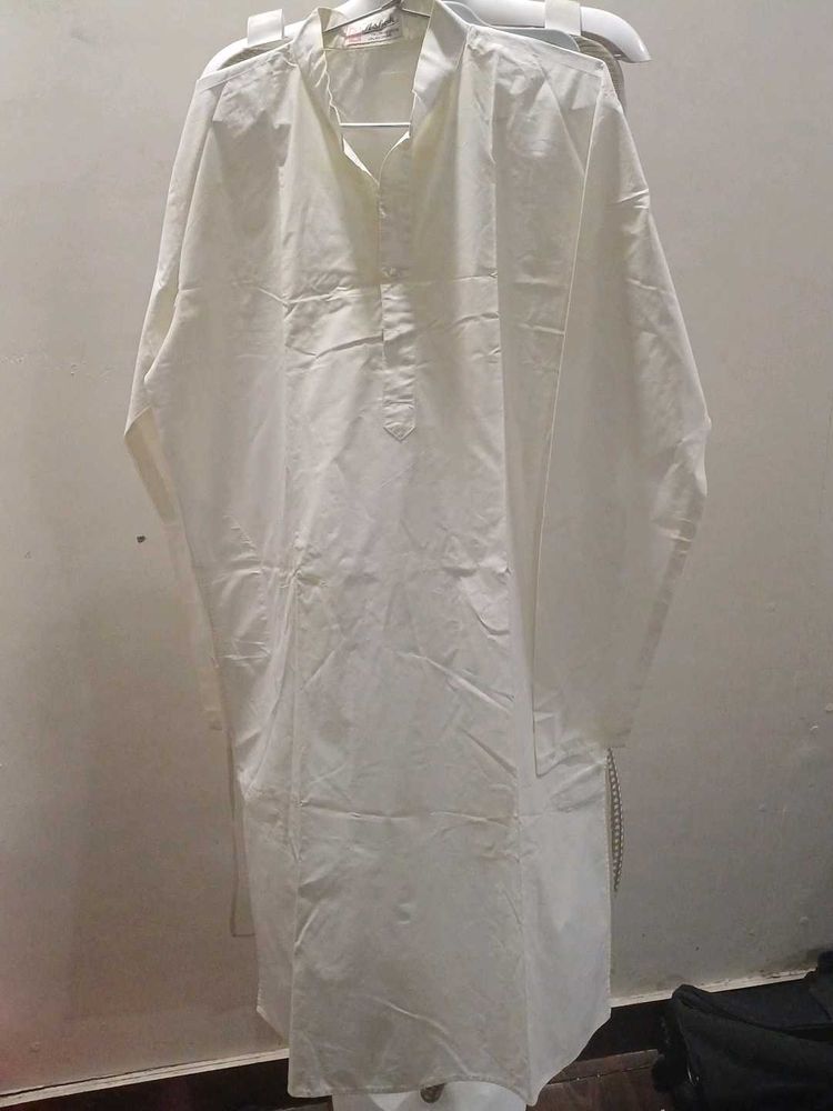 Men's Off-White Kurta