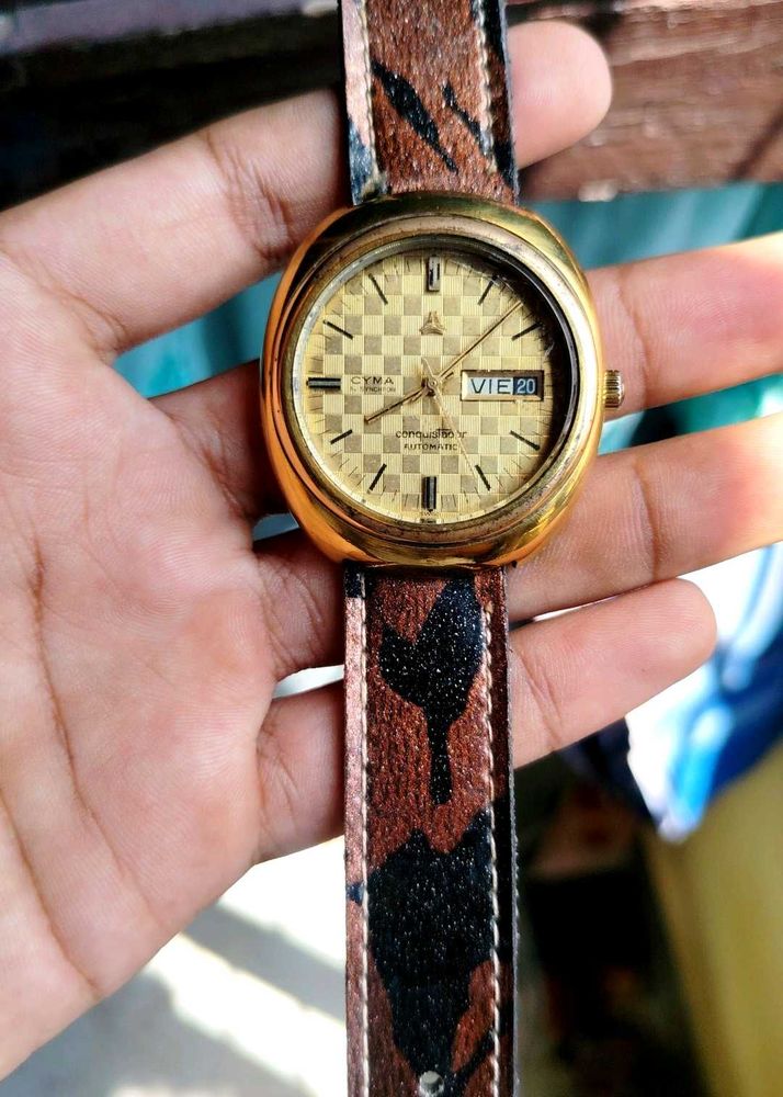 Vintage CYMA Automatic Watch