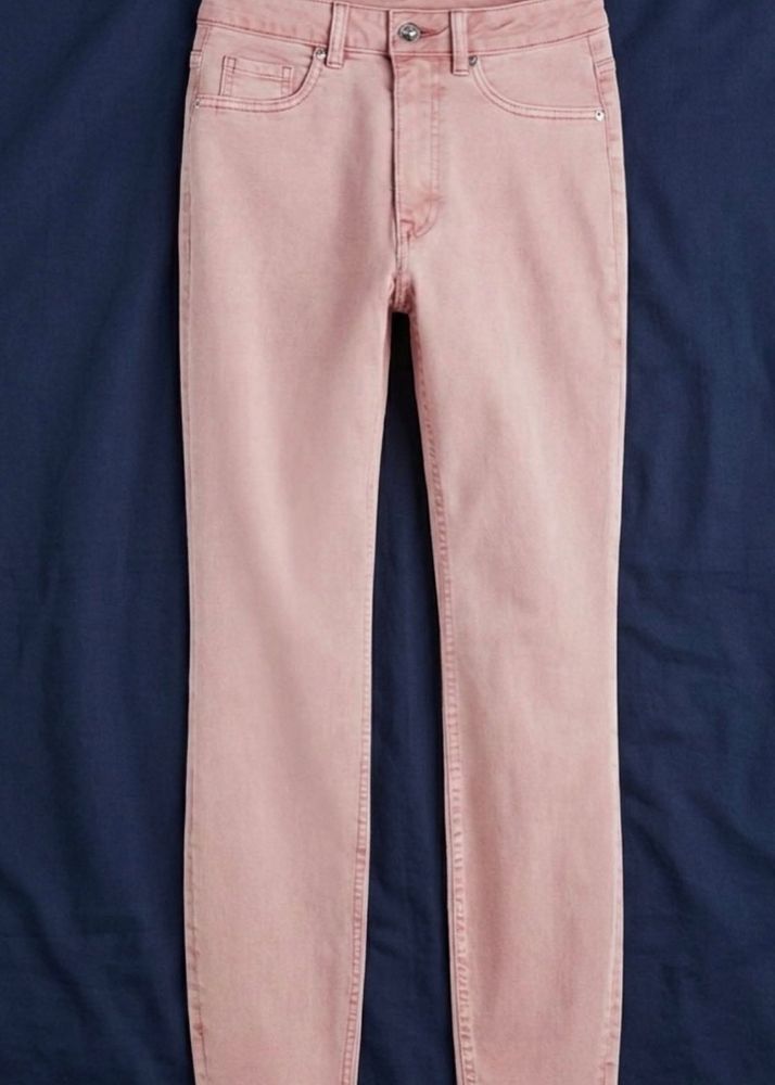 Stylish Pink Denim Jeans