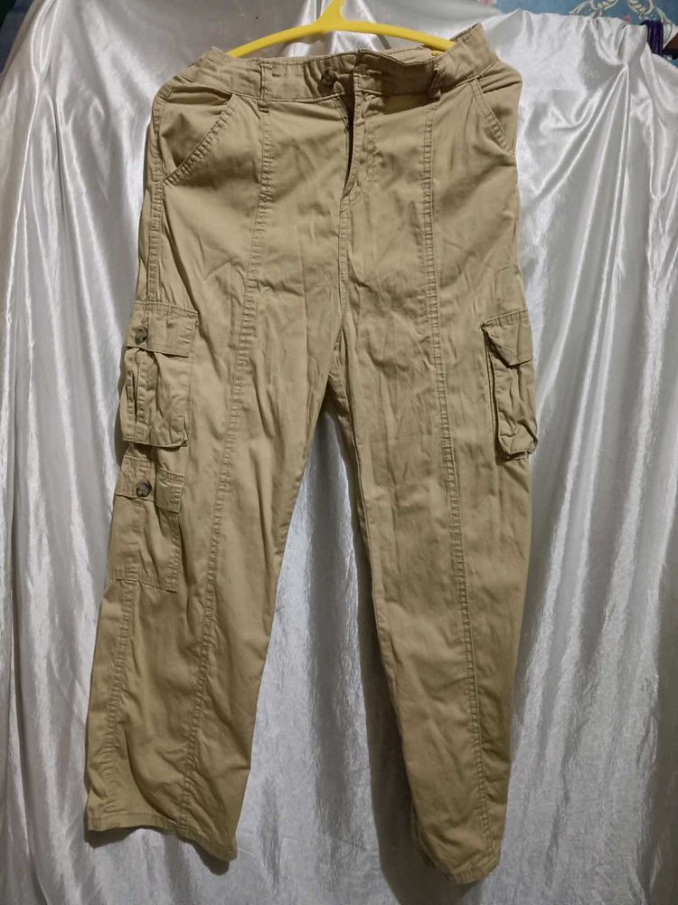 Khaki Cargo Pants