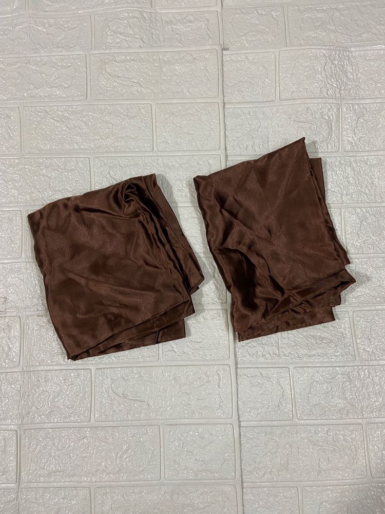 Satin pillow cover