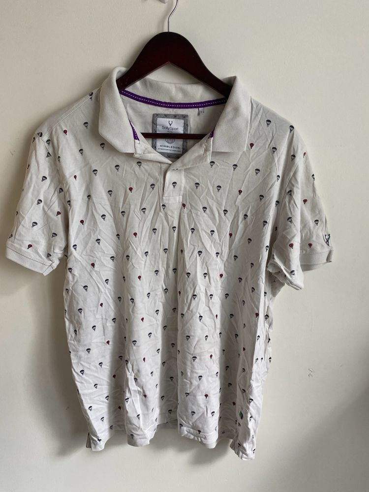 Solly Sport White Tshirt