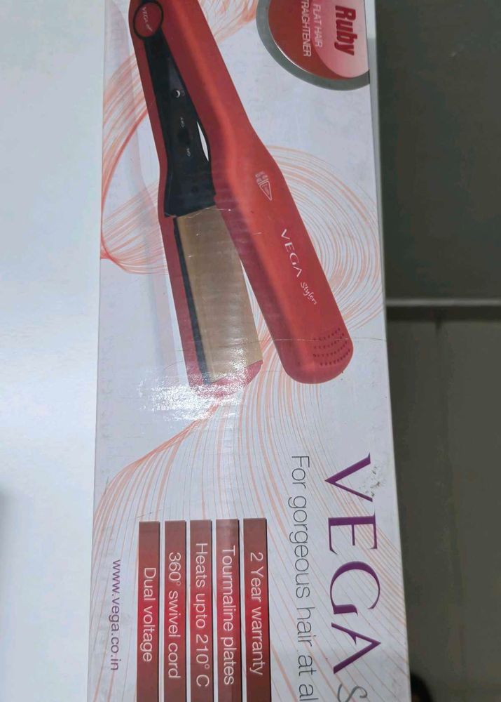 Vega Ruby Flat Hair Straightener