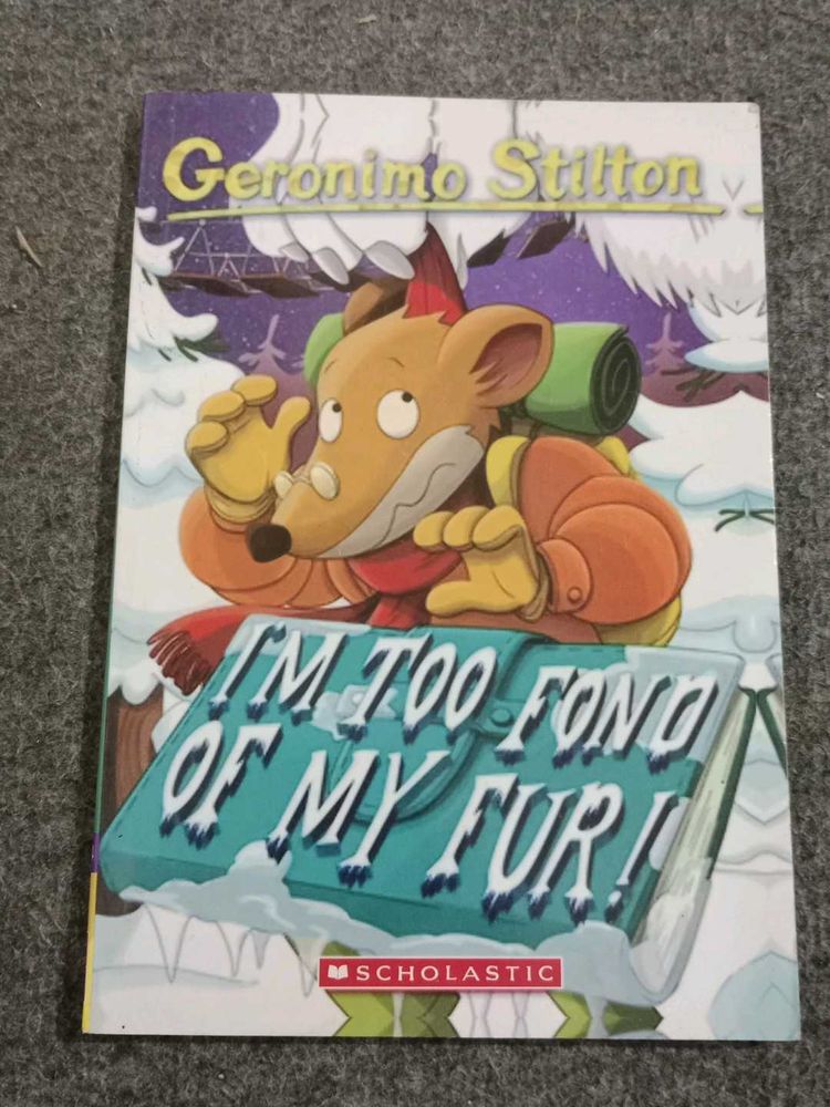 Geronimo Stilton "I'm Too Fond of My Fur!"