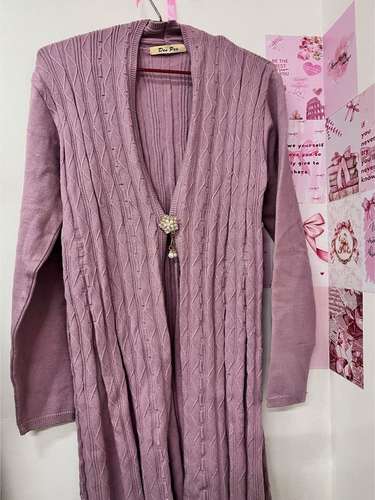 Elegant Lavender Knit shrug