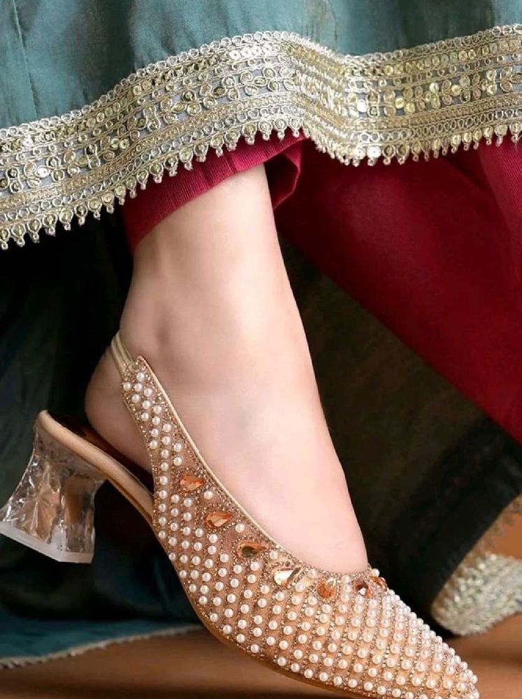 Elegant Embellished Heels