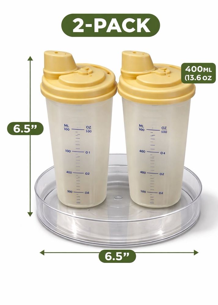 Two Pack oil  Containers