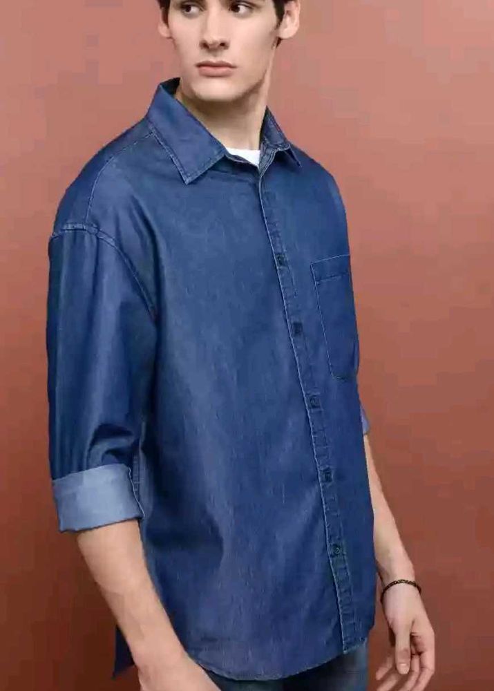 High Quality Denim Fabric Rugged New Shirt