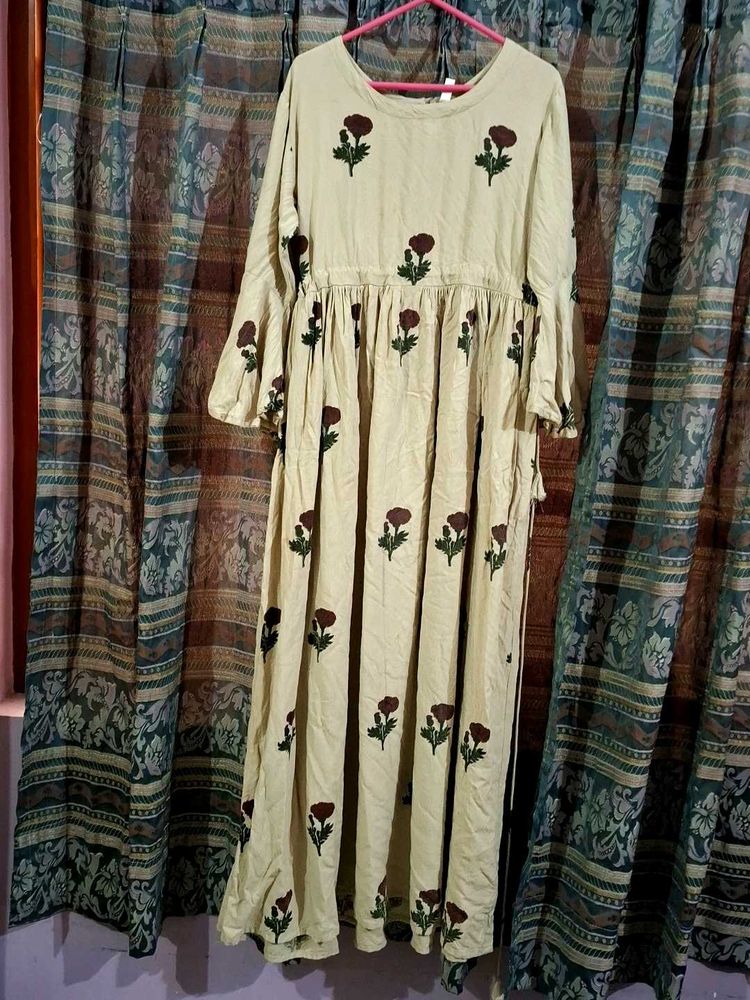 Floral Print Maxi Dress