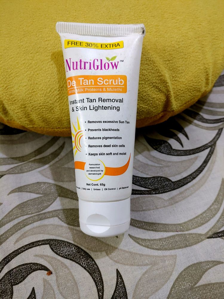 Nutriglow De Tan Removal And Skin Lightening
