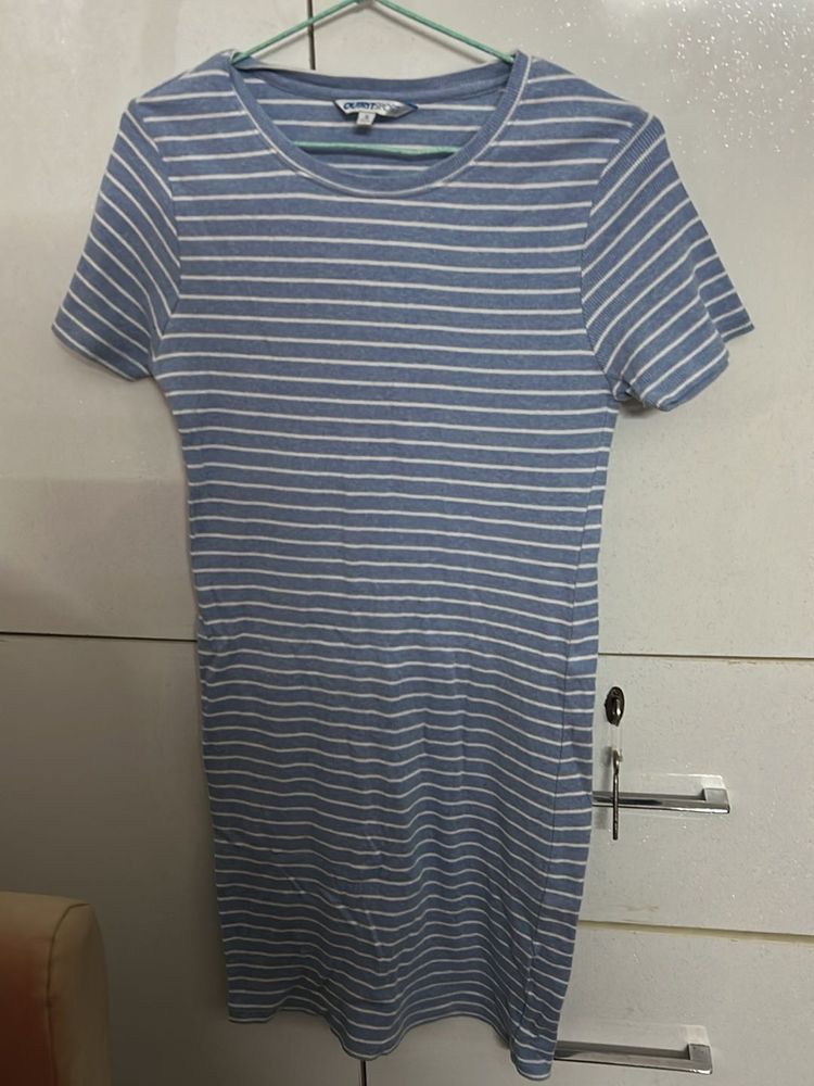 Striped T-Shirt Bodycon Dress