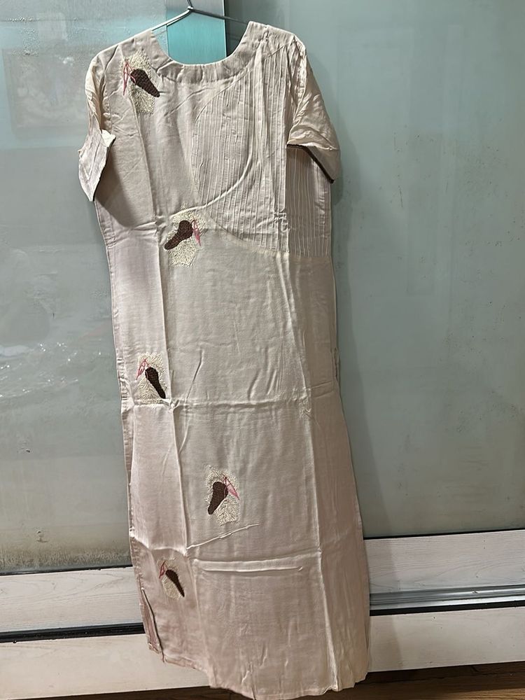 Elegant Embroidered Kurta Dress