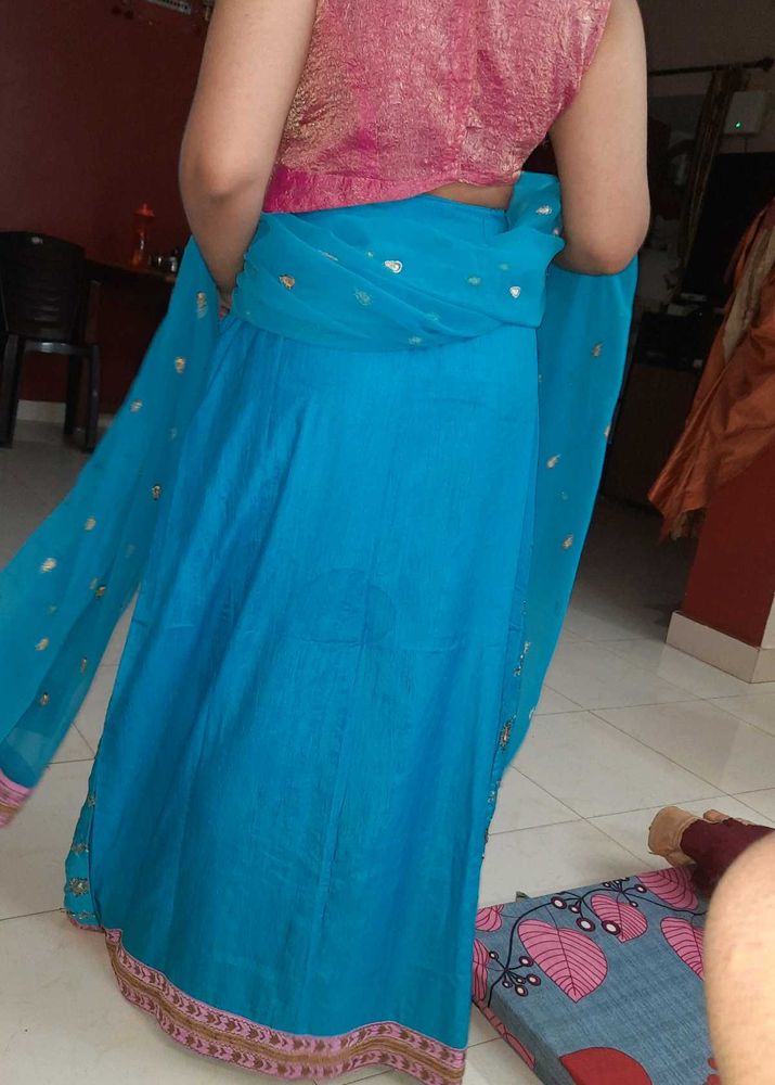 Beautiful Blue Lehenga Choli