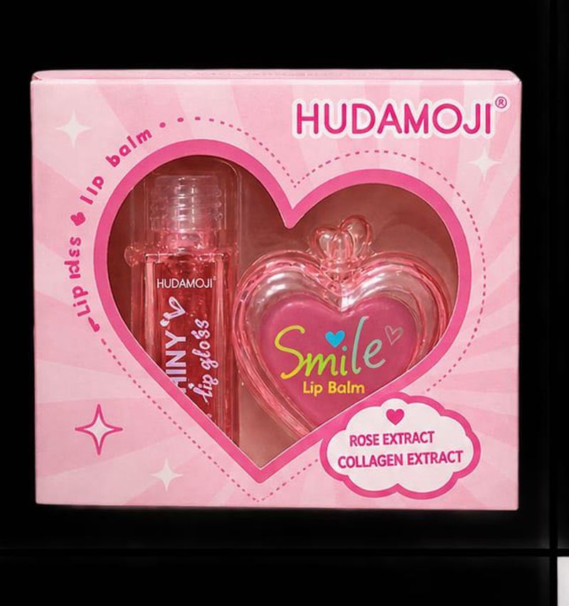 HUDAMOJI Lip Balm &amp; Gloss Set