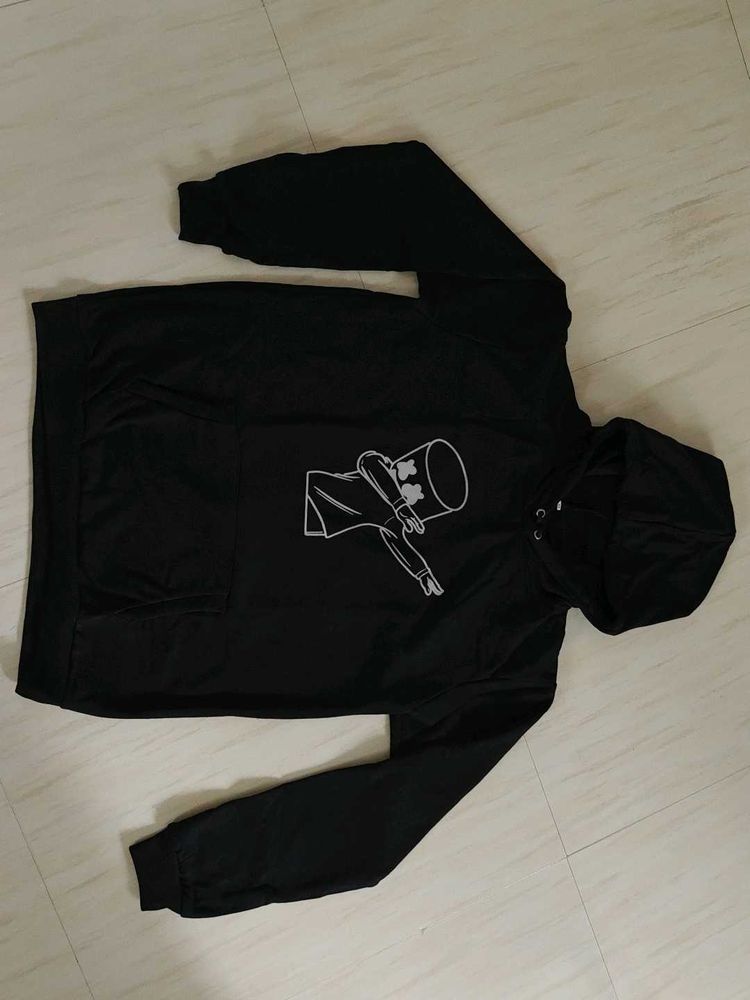 Black Marshmello Graphic Hoodie( everysize availa