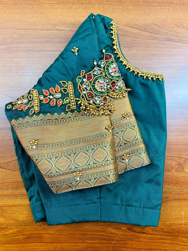 OFFER SALE ONLY TODAY💥Elegant Green Blouse💥