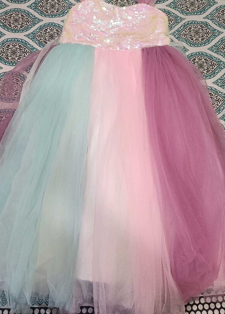 Party Wear Frock For Girls Age 6-8 Years