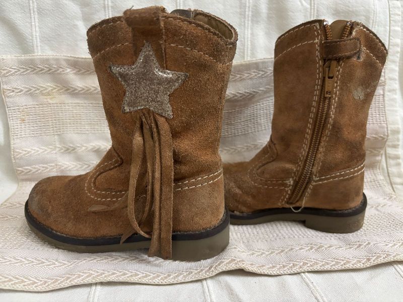 Vertbaudet Leather Boots (2.5-4.5years)