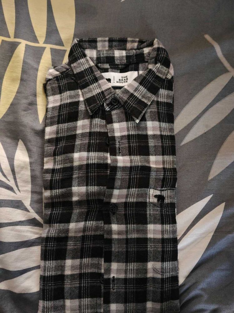 Checked Flannel Shirt