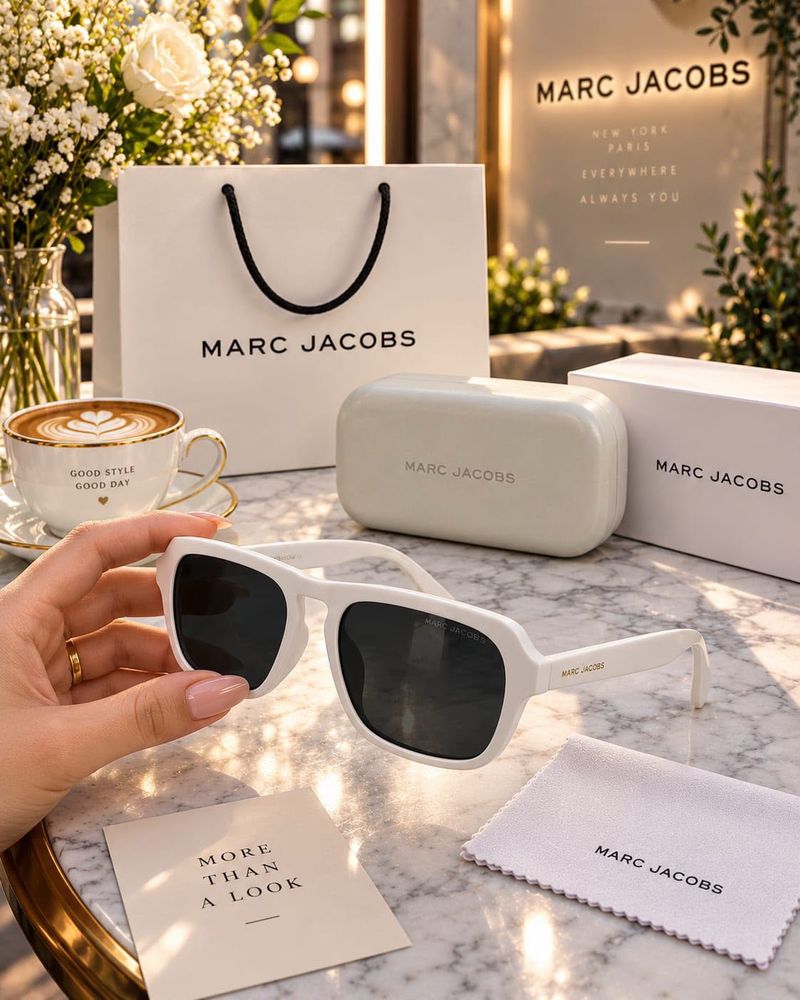 Marc Jacobs White Sunglasses