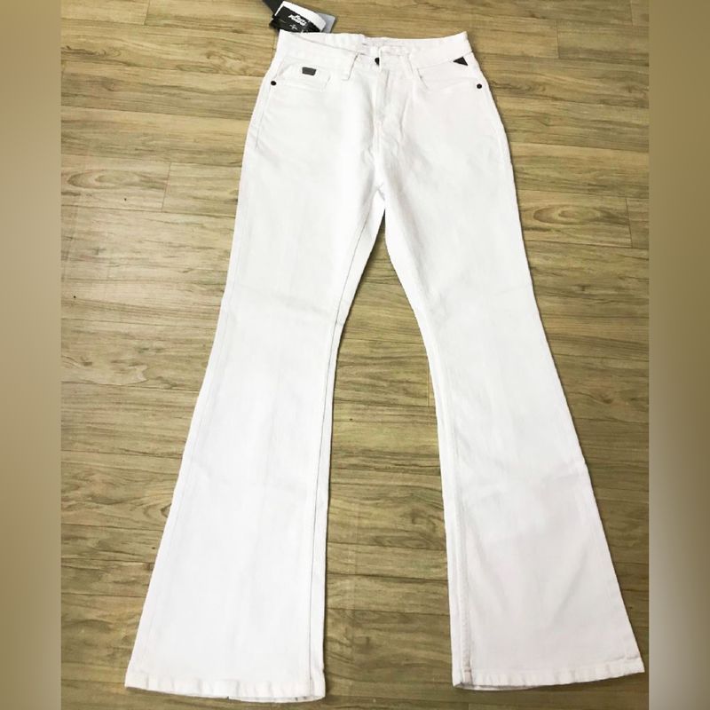 Limited Edition Bootcut Jeans In White By Roadster X Fast &amp; Furious