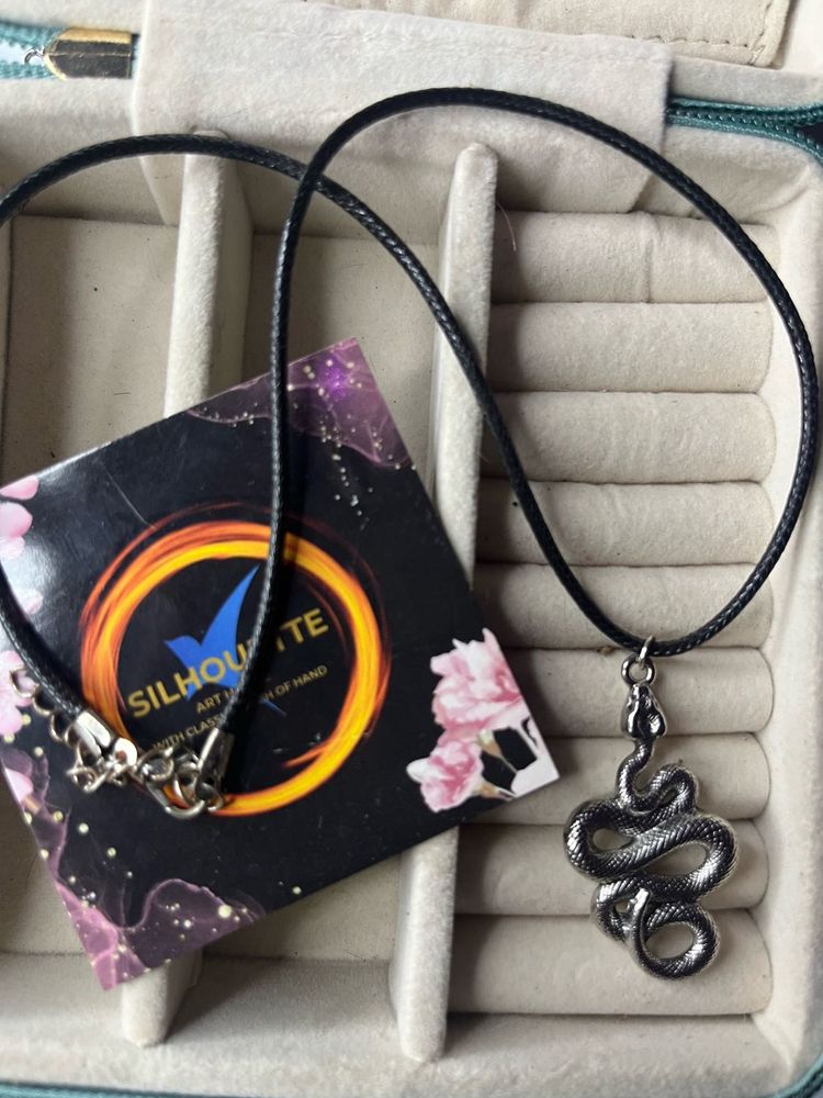 Snake Pendant Necklace