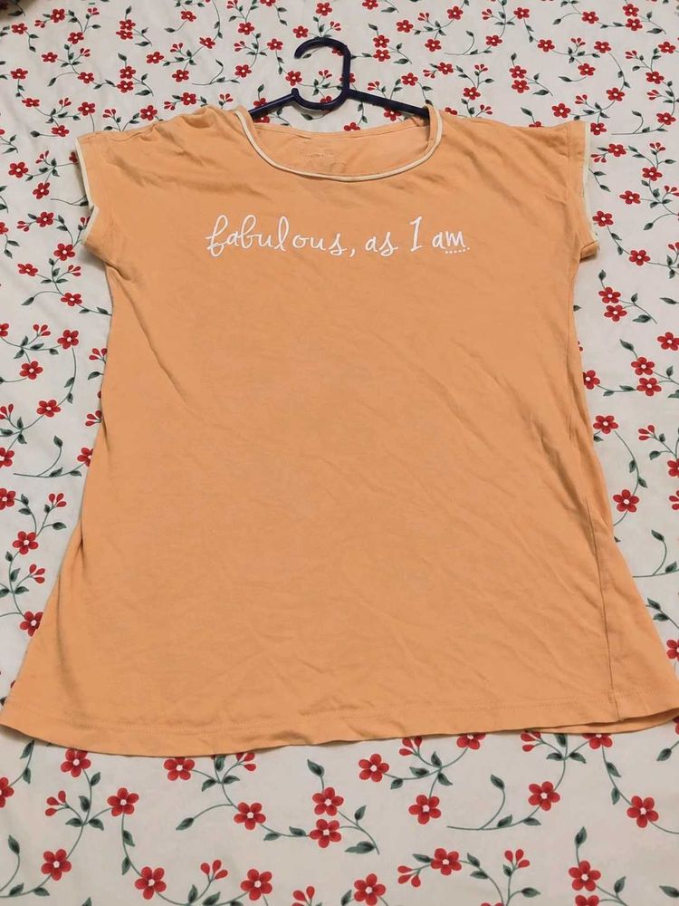 Peach T-shirt - Coins only