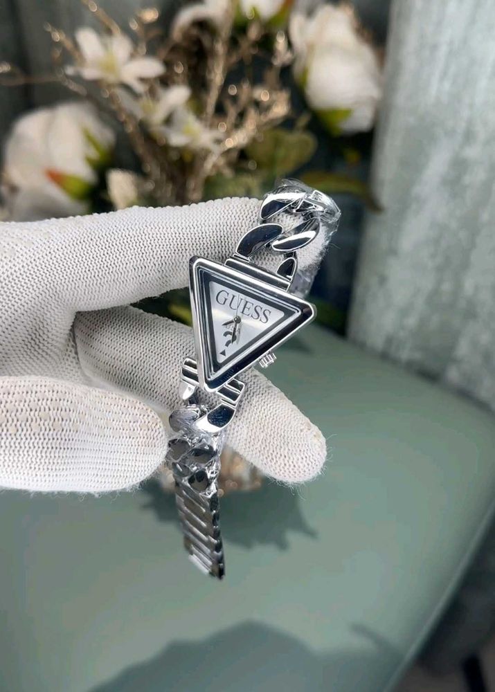 Guess Triangle Chain Watch