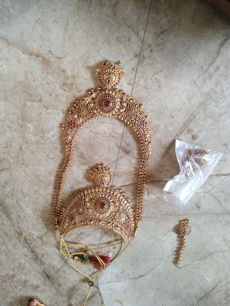 bridal jewellery set antique finish