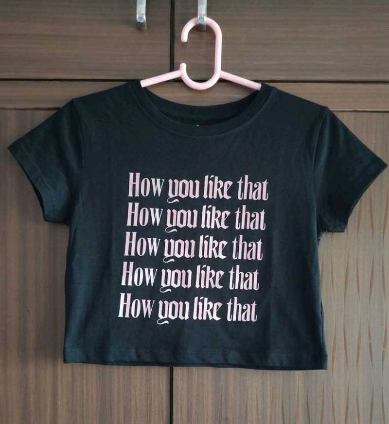 BLACKPINK Crop Top "How You Like That"