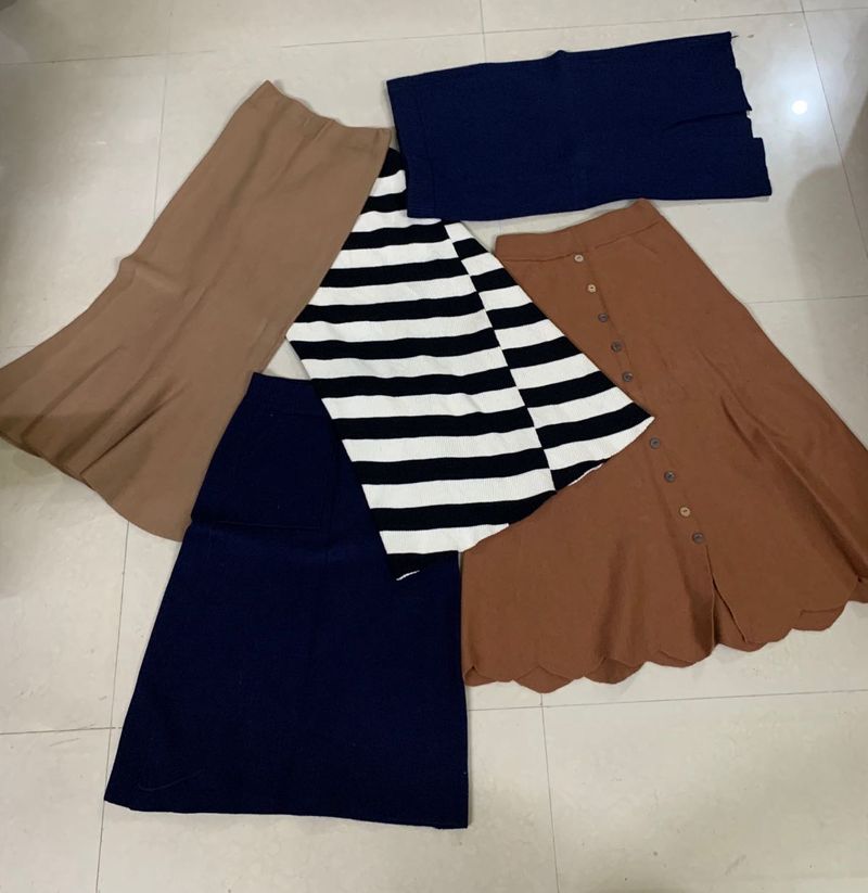 BUY 1 GET 5 FREE (KNIT SKIRTS)