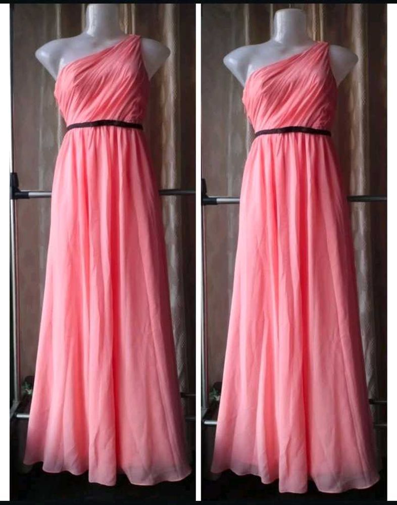Elegant One-Shoulder Maxi Dress