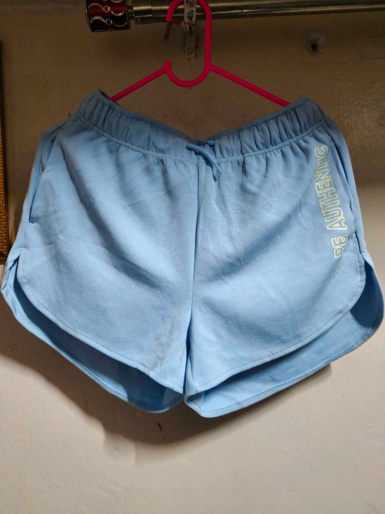 Light Blue Athletic Shorts