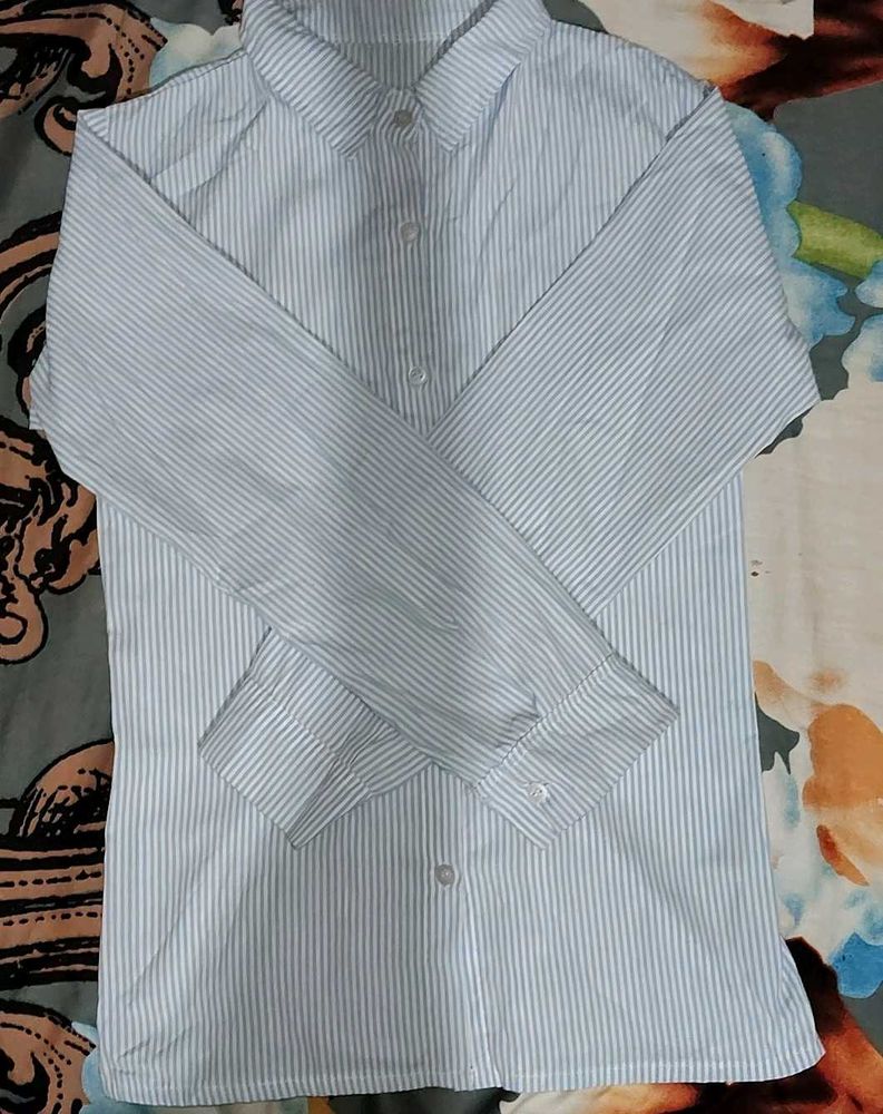 Classic Striped Long Sleeve Shirt