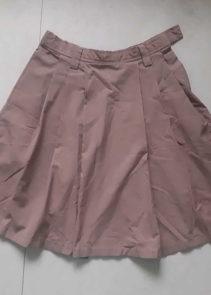 Uniform - 2 brown pleated skirts+free blue skirt