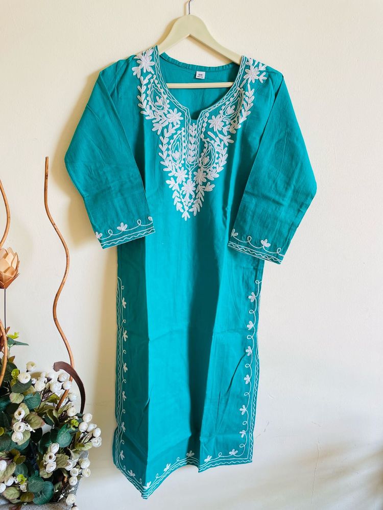 Elegant Embroidered Kurta