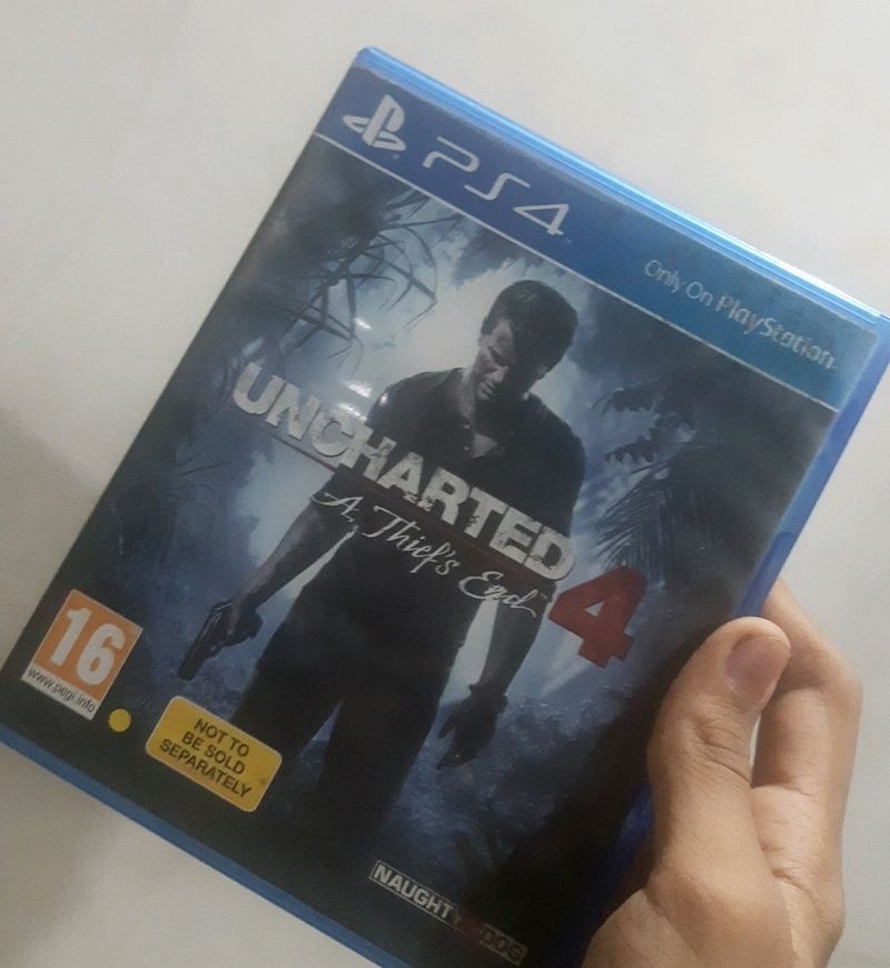Ps4 Uncharted 4 The Theif's End CD Unused