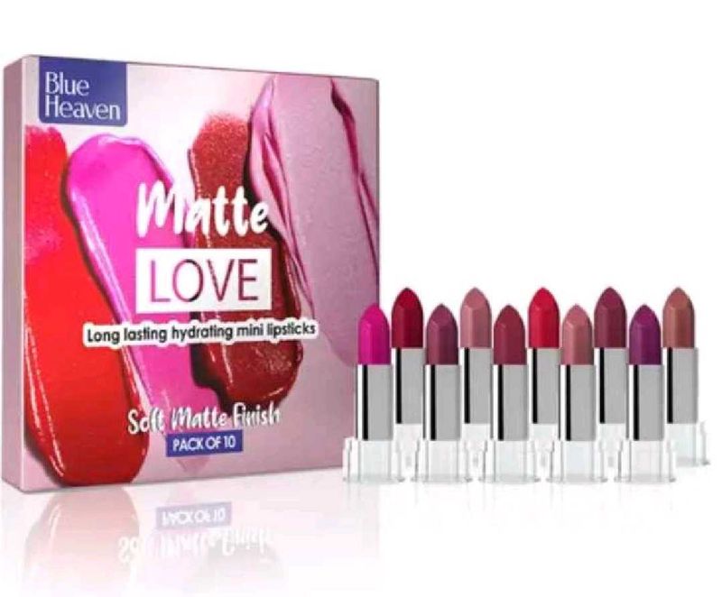 Blue Heaven Matte Lipstick Set