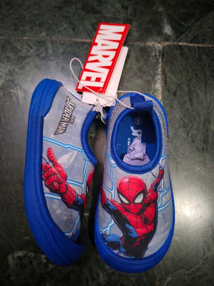Brand new Marvel Spiderman Slip-On Shoes In Size 9