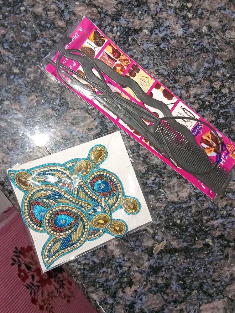 Combo Hair Styling Tools &amp; Embellishment