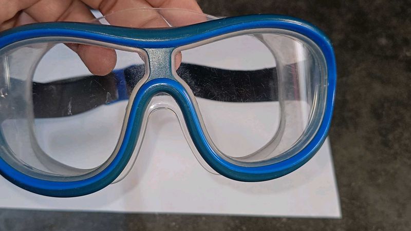 Blue Swim Goggles