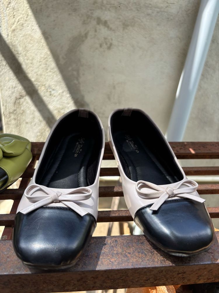 Chic Bow Ballet 3 Flats combo