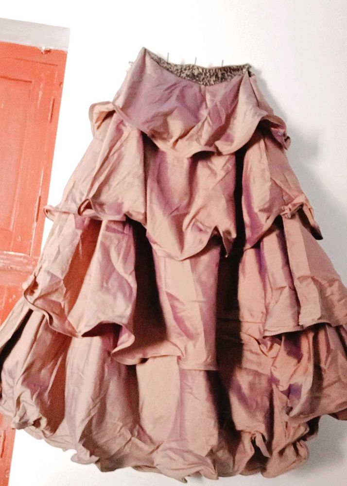 Tiered Ruffled lehenga choli duppta set