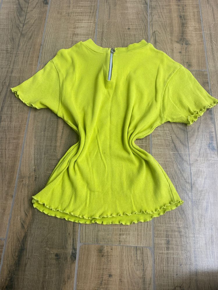 Like Green Fitted Crop Top