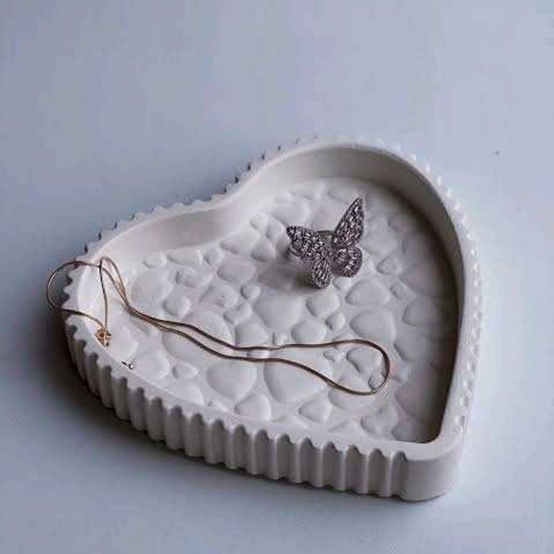 Heart Shaped Jewelry Tray