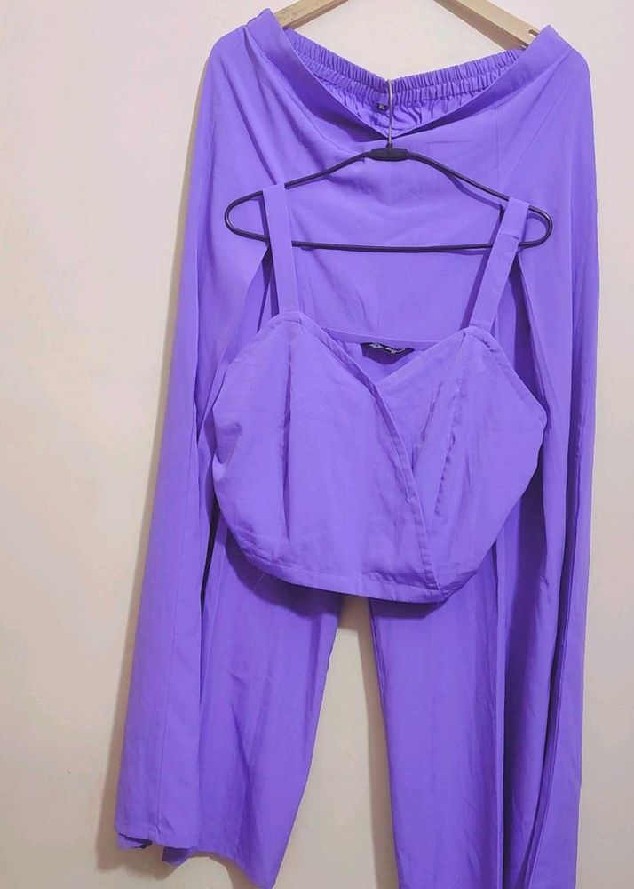 Lavender Co-ord Set For 36 Bust