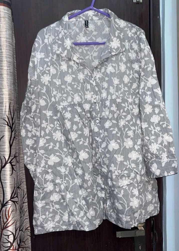 Floral Print Top tunic